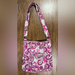 Vera Bradley Retired “Paisley Meets Plaid”Crossbody Bag